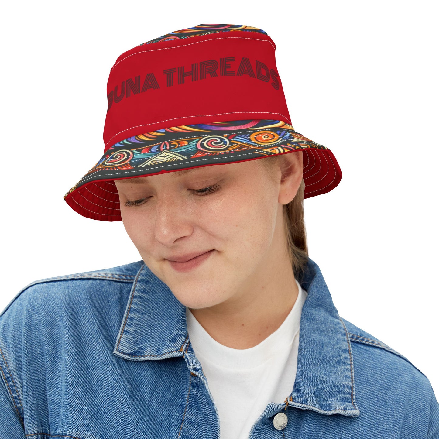 Vibrant Bird of Paradise Bucket Hat