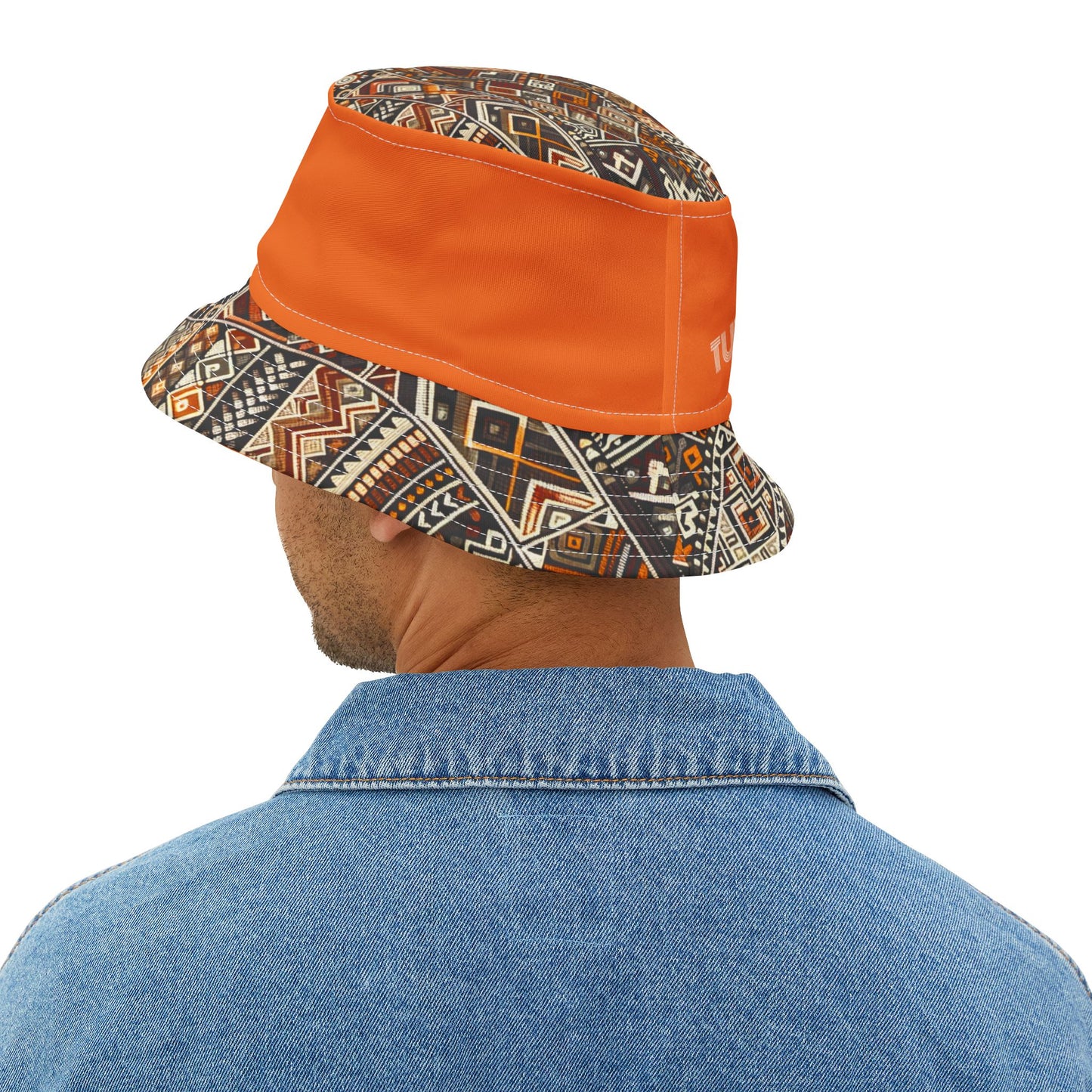 Motuan Orange Bucket Hat