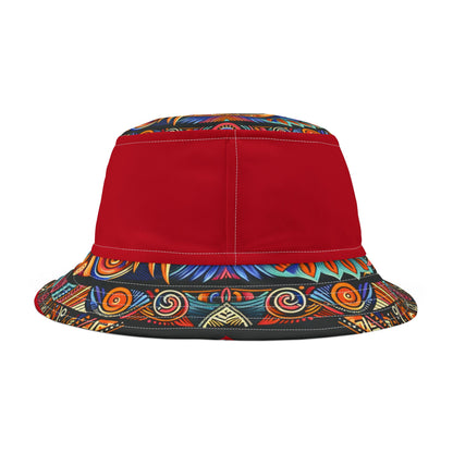 Vibrant Bird of Paradise Bucket Hat