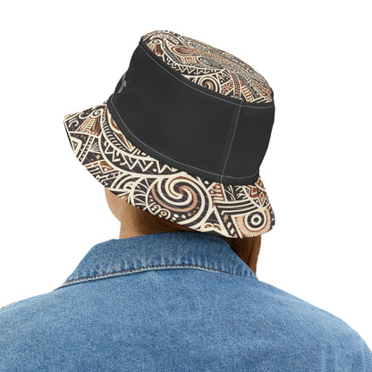 Tumbuna Threads MOTUAN Pattern Bucket Hat