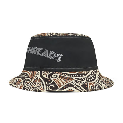 Tumbuna Threads MOTUAN Pattern Bucket Hat