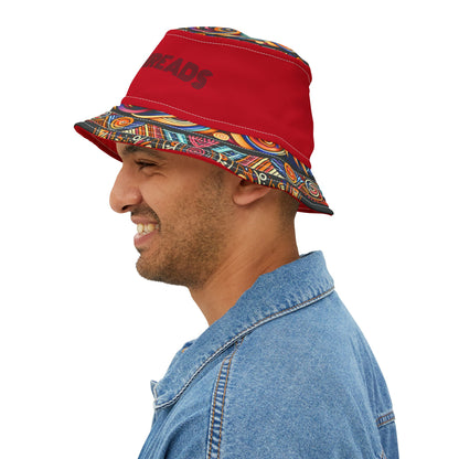 Vibrant Bird of Paradise Bucket Hat